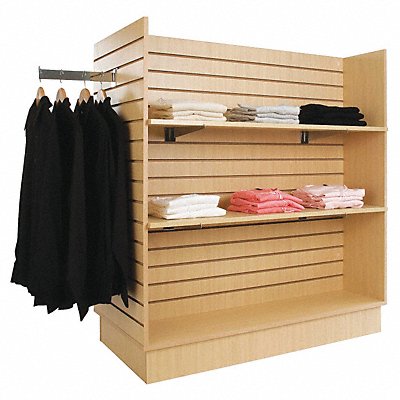 Gondola Slatwall 24inx54inx48in Maple MPN:WDSWH48MP