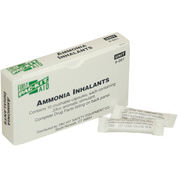 Pack of 10 Ammonia Inhalants MPN:9-001-001