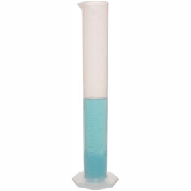 Bel-Art Single Scale Graduated Cylinder 284580000 1000ml Capacity 10ml Graduation Clear 1/PK 284580000