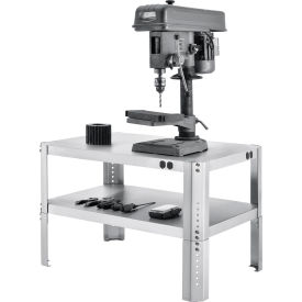 GoVets™ Adjustable Height Machine Stand 430 Stainless Steel 36