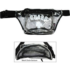 Kemp USA Clear Guard Hip Pack With Mesh Botom 10-103-CLR-MSH