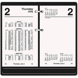 AT-A-GLANCE® Financial Desk Calendar Refill 3.5 x 6 Jan to Dec 2025 S17050