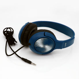 AVID® AE-54 Personal On-Ear Headset with TRRS Plug Blue 2AE5-4BL