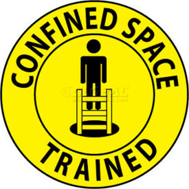 NMC HH69 Hard Hat Emblem Confined Space Trained 2