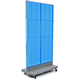 Approved 700732-BLU Pegboard Floor Display 32