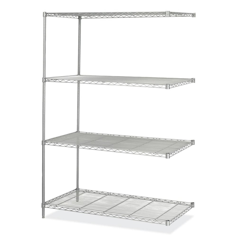 Wire Shelving, Shelving Type: Sheliving Units , Starter or Add-On: Add-On , Shelf Type: Adjustable , Adjustment Type: Non-Adjustable , Shelf Capacity: 800  MPN:SAF5295GR