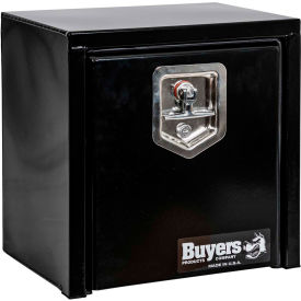 Buyer's Black Steel Underbody Truck Box with T-Handle 15x10x15 - 1703310 1703310