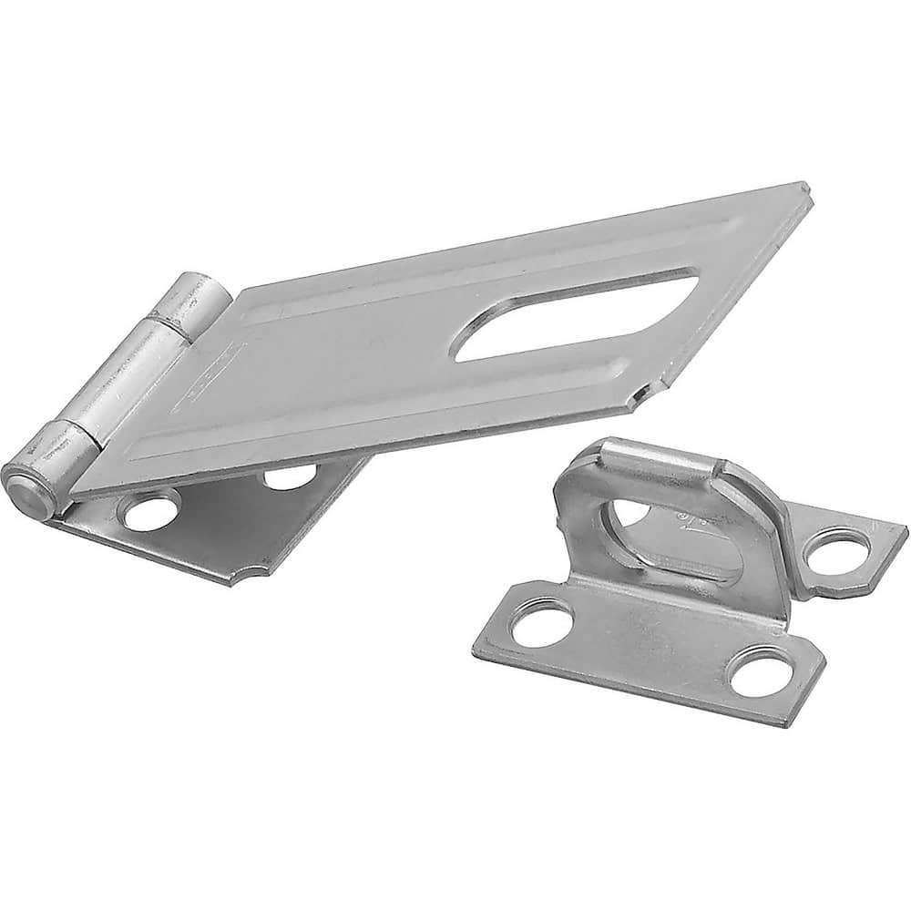 Hasp Staples, Staple Type: Fixed , Material: Steel , Finish: Zinc-Plated  MPN:N102-384