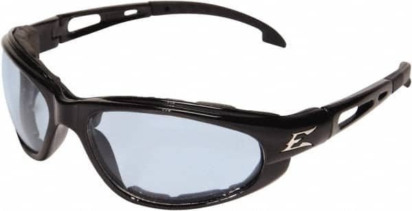 Safety Glass: Anti-Fog & Scratch-Resistant, Polycarbonate, Light Blue Lenses, Full-Framed, UV Protection MPN:GSW113VS