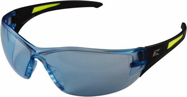 Safety Glass: Scratch-Resistant, Polycarbonate, Light Blue Lenses, Frameless, UV Protection MPN:SD113-G2