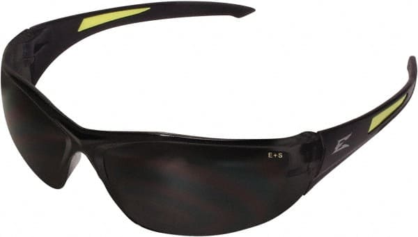 Safety Glass: Scratch-Resistant, Polycarbonate, Smoke Lenses, Full-Framed, UV Protection MPN:SD116-G2