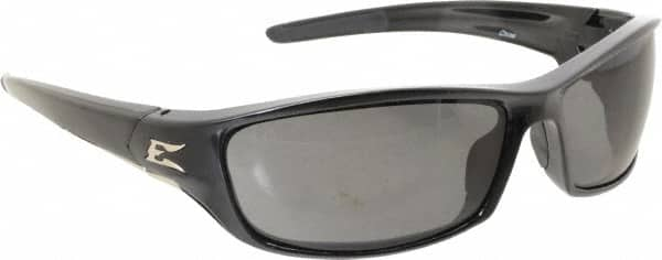 Safety Glass: Scratch-Resistant, Polycarbonate, Smoke Lenses, Full-Framed, UV Protection MPN:SR116