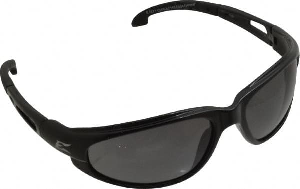 Safety Glass: Scratch-Resistant, Polycarbonate, Smoke Lenses, Full-Framed, UV Protection MPN:SW116