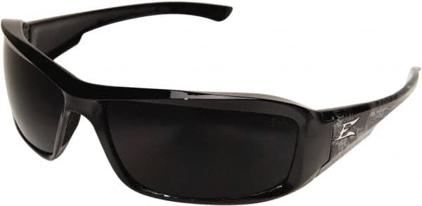 Safety Glass: Scratch-Resistant, Polycarbonate, Smoke Lenses, Full-Framed, UV Protection MPN:XB116-S