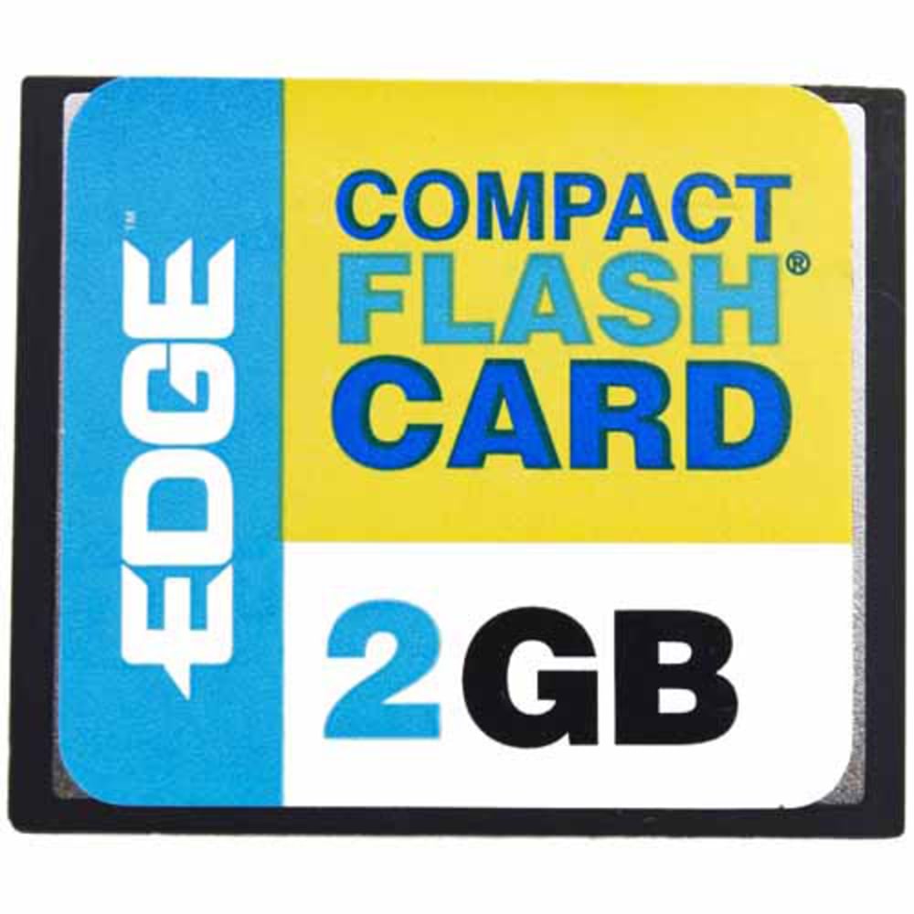EDGE Tech 2GB Digital Media CompactFlash Card - 2 GB (Min Order Qty 4) MPN:PE194529