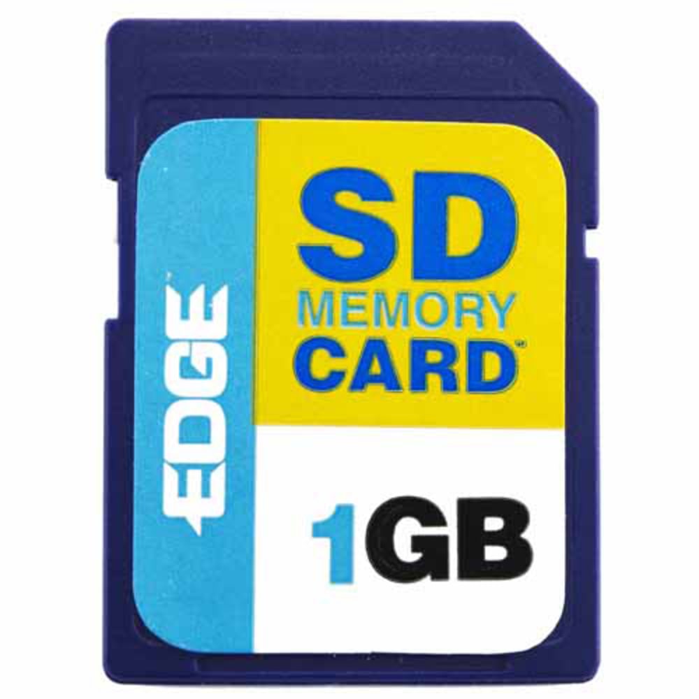 EDGE Tech 1GB Digital Media Secure Digital Card - 1 GB (Min Order Qty 7) MPN:PE197230