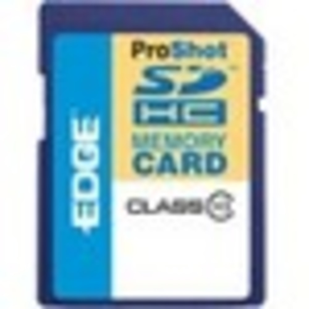 EDGE ProShot 16 GB Class 10 SDHC - Lifetime Warranty (Min Order Qty 6) MPN:PE225773
