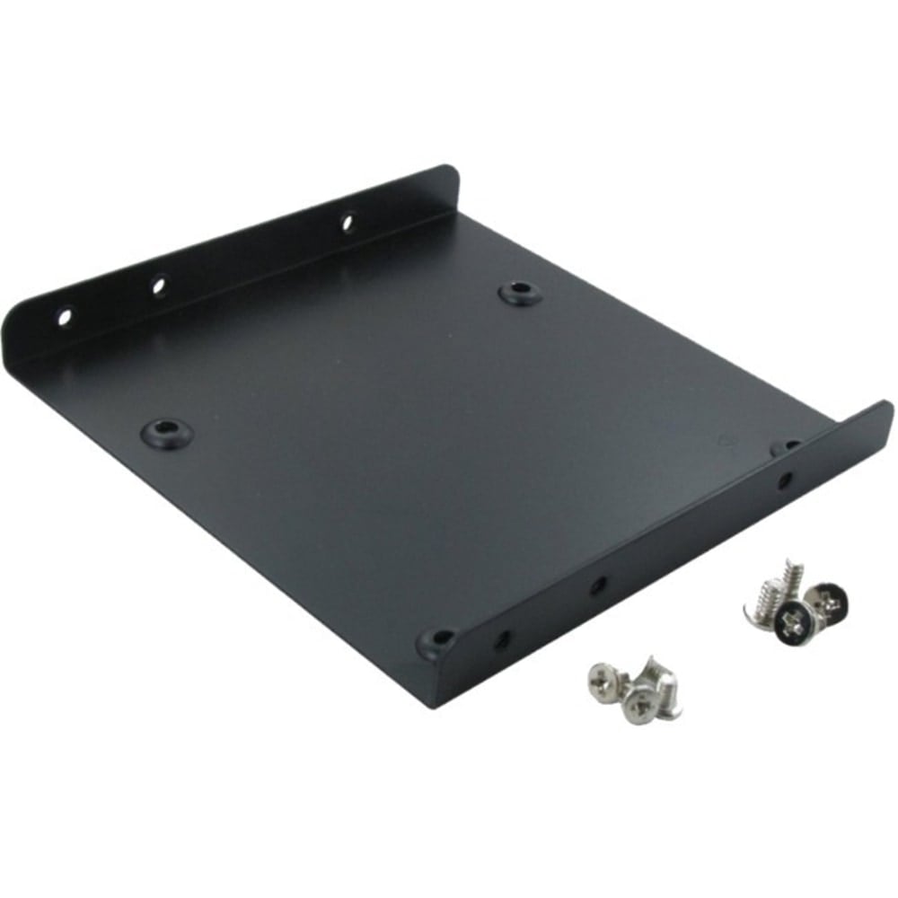 EDGE Drive Bay Adapter for 3.5in Internal - Black - 1 x Total Bay - 1 x 2.5in Bay - Metal (Min Order Qty 23) MPN:PE235369