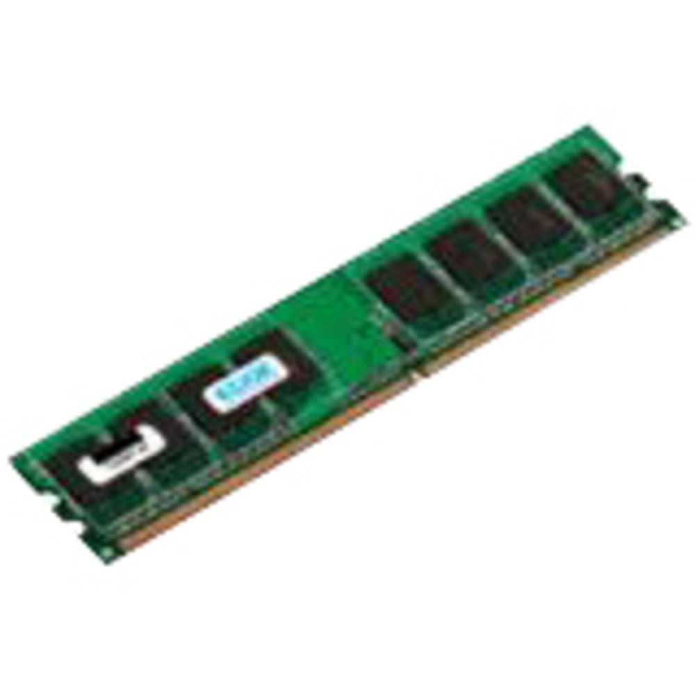 EDGE Tech 1GB DDR2 SDRAM Memory Module - 1GB (1 x 1GB) - 400MHz DDR2-400/PC2-3200 - DDR2 SDRAM - 240-pin (Min Order Qty 4) MPN:PE197650