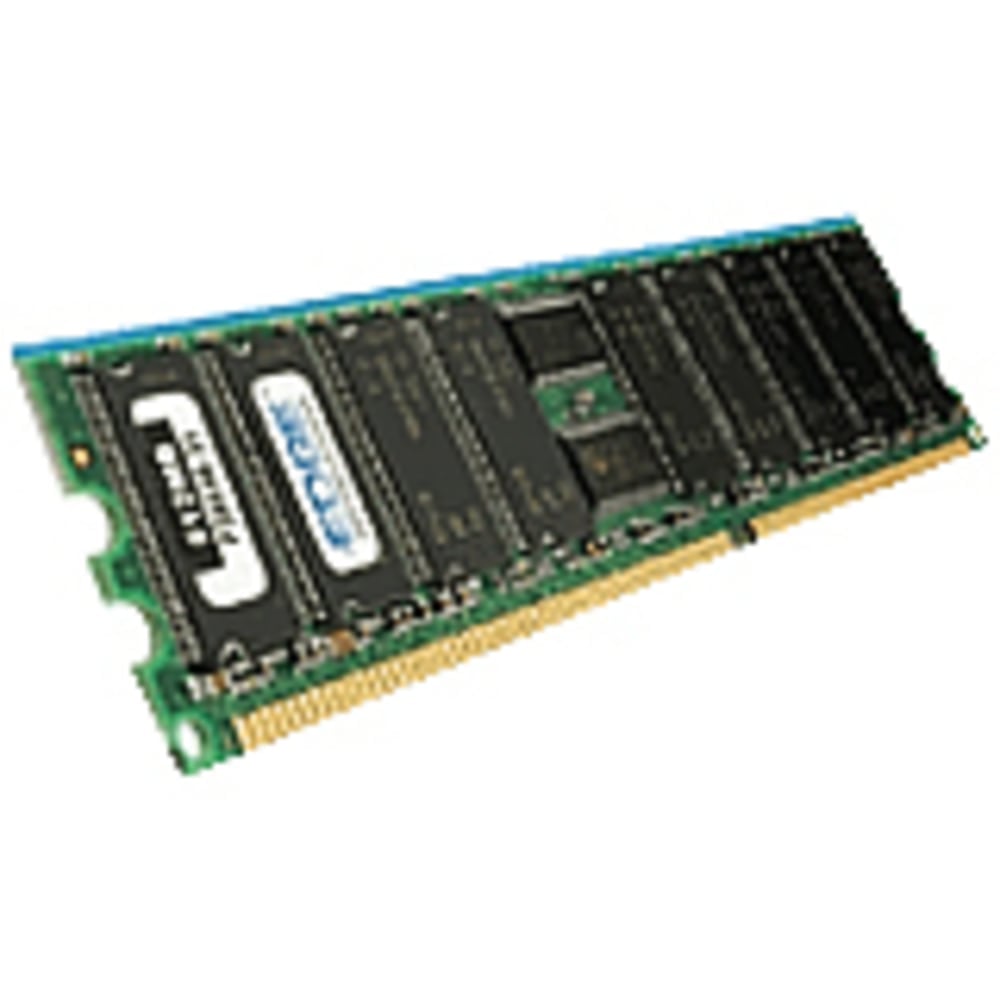 EDGE Tech 1GB DDR2 SDRAM Memory Module - 1GB (1 x 1GB) - 400MHz DDR2-400/PC2-3200 - ECC - DDR2 SDRAM - 240-pin (Min Order Qty 3) MPN:PE197988