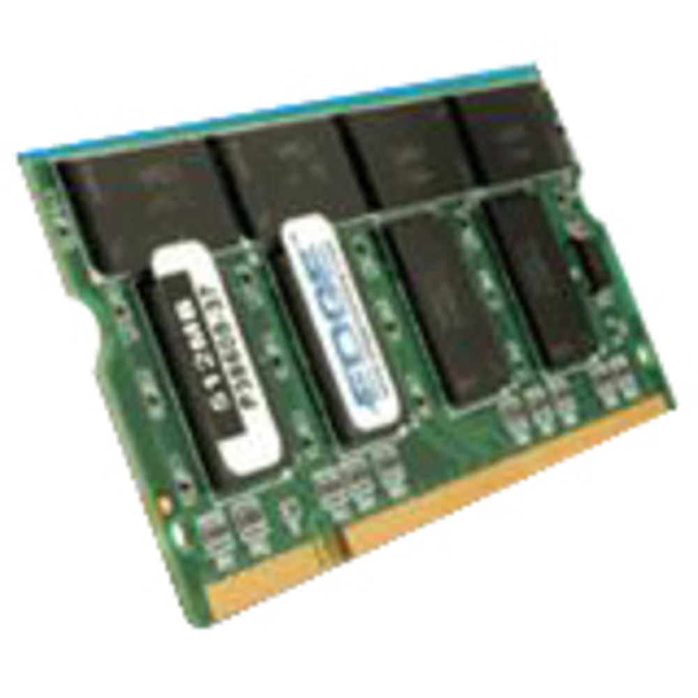 EDGE Tech 512MB DDR SDRAM Memory Module - 512MB - 400MHz DDR400/PC3200 - Non-ECC - DDR SDRAM - 200-pin SoDIMM (Min Order Qty 3) MPN:PE208301