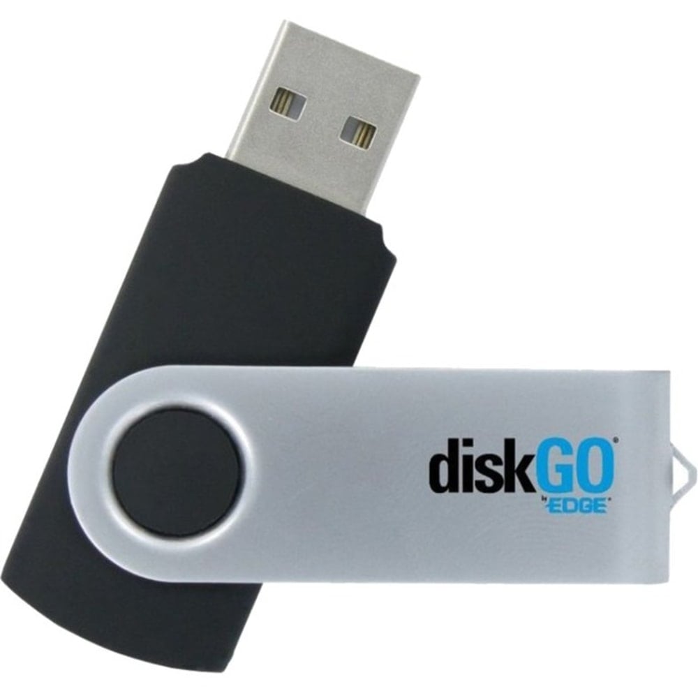 EDGE 2GB DiskGO C2 USB Flash Drive - 2 GB - USB (Min Order Qty 16) MPN:PE233112