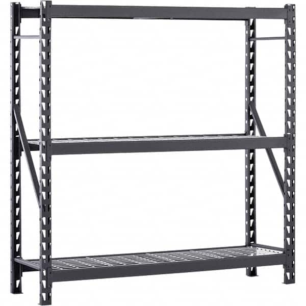 Bulk Storage Rack: 1,500 lb per Shelf, 3 Shelves MPN:ERZ772472WL3