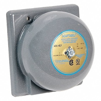 Bell 6VDC 0.250A Gray MPN:435-6C1