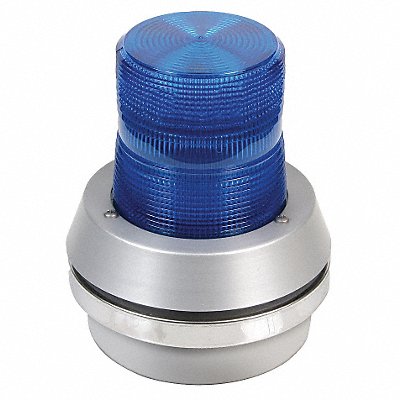 Horn Strobe Blue Cast Aluminum 120VAC MPN:95B-N5