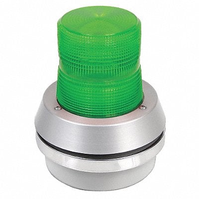 Horn Strobe Green Cast Aluminum 120VAC MPN:95G-N5