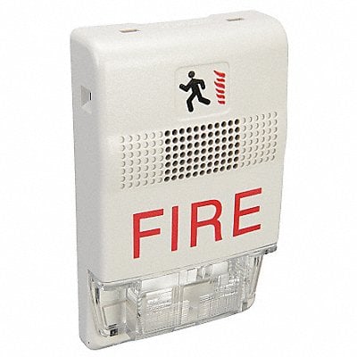 Chime Strobe Marked Fire White MPN:EG1F-CVM