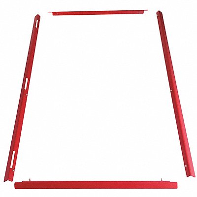 Fire Panel Trim 10 Zone Red MPN:F-TRIM10R