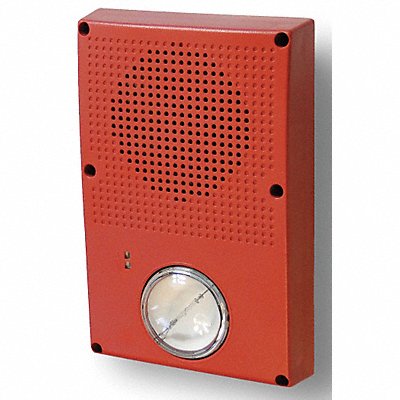 Outdoor Speaker Strobe Red MPN:WG4RN-SVMC