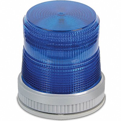 Warning Light LED 120VAC Blue 65 FPM MPN:105XBRMB120A