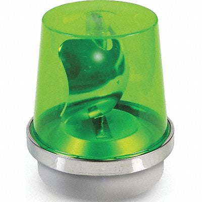 Rotating Warning Light Halogen Green MPN:52G-N5-40WH