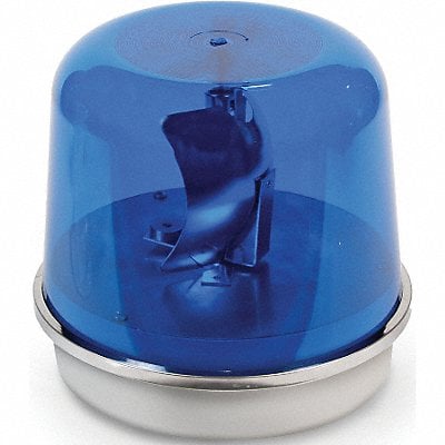 Rotating Warning Light Halogen Blue MPN:58B-N5-100WH