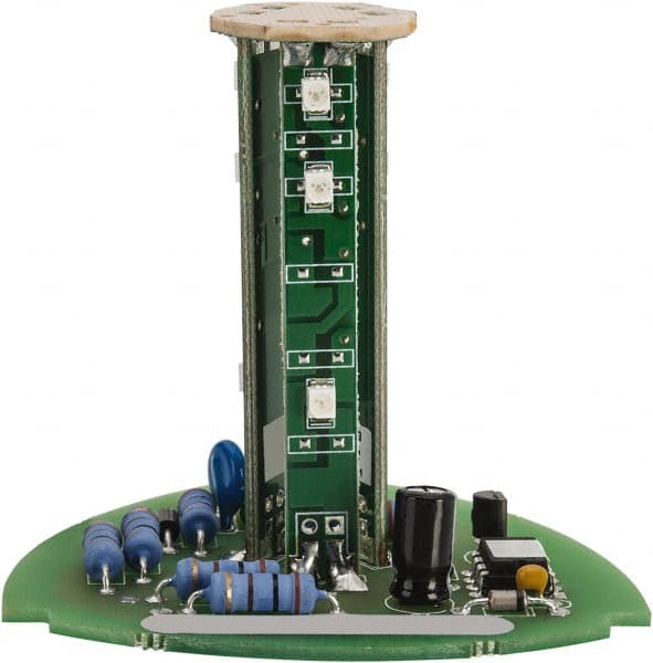 LED Lamp, Blue, Flashing, Stackable Tower Light Module MPN:102LS-FLEDB-G1