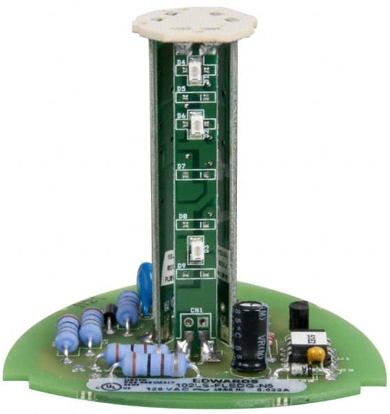 LED Lamp, Green, Flashing, Stackable Tower Light Module MPN:102LS-FLEDG-N5