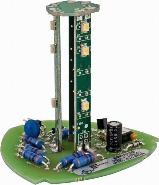 LED Lamp, White, Flashing, Stackable Tower Light Module MPN:102LS-FLEDW-G1