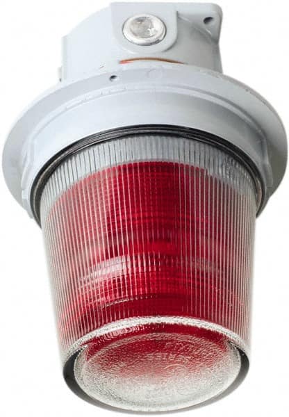 Flashing & Steady Light: Green, Ceiling Mount, 24VDC MPN:107XBRCMG24D