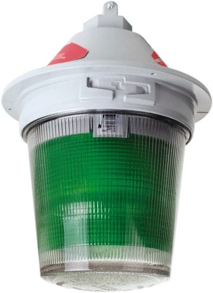 Flashing & Steady Light: Green, Pendant Mount, 120VAC MPN:107XBRPMG120A