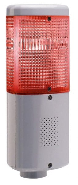 LED Lamp, Amber, Green, Red, Flashing and Steady, Stackable Tower Light Module MPN:108I-RGA-G1