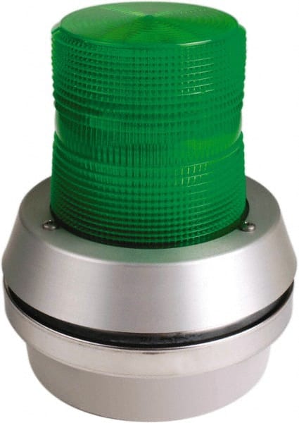 Flashing Light: Green, Box, Panel, Pipe, Surface & Wall Mount, 120VAC MPN:51XBRFG120A