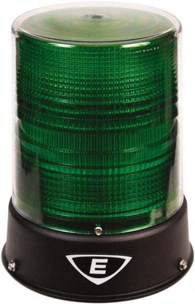 Flashing & Steady Light: Green, Pipe Mount, 24VAC/VDC MPN:57PLEDMG24ADB