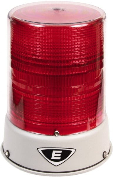 Flashing & Steady Light: Red, Pipe Mount, 120VAC MPN:57PLEDMR120AB