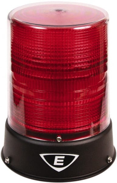 Flashing & Steady Light: Red, Pipe Mount, 24VAC/VDC MPN:57PLEDMR24ADB