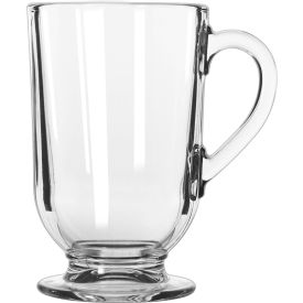 Libbey Glass 5304 - Glass Coffee Mug Irish Clear 10.5 Oz. 12 Pack 5304