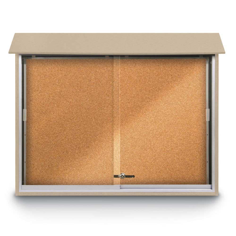 Enclosed Cork Bulletin Board: 45