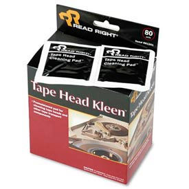 Tape Head Kleen Pad Individually Sealed Pads 80/box RR1301