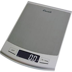 Escali 2210S Passo High Capacity Digital Scale 22lb x 0.1oz/10kg x 1g Stainless Steel 2210S